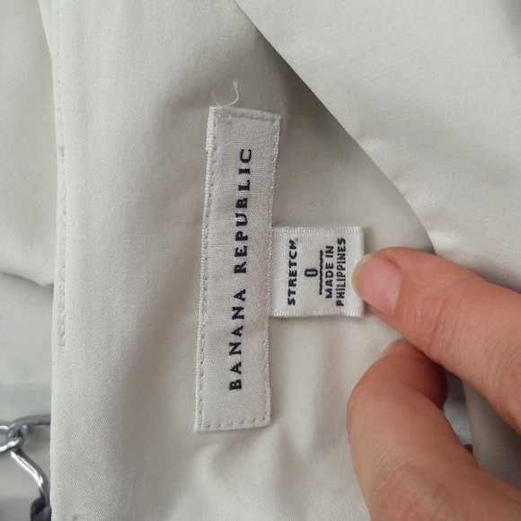 Banana Republic High Waist Pleated Pencil Skirt - Picture 4 of 4